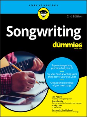 cover image of Songwriting For Dummies